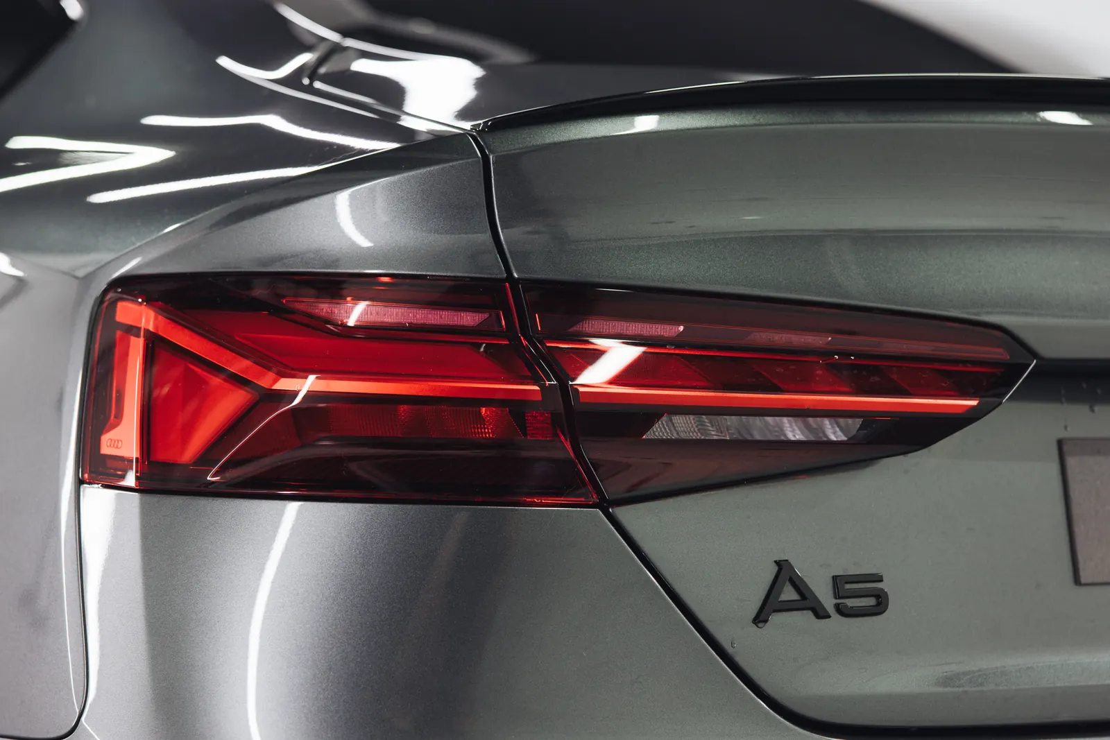 Audi A5, tył po korekcie